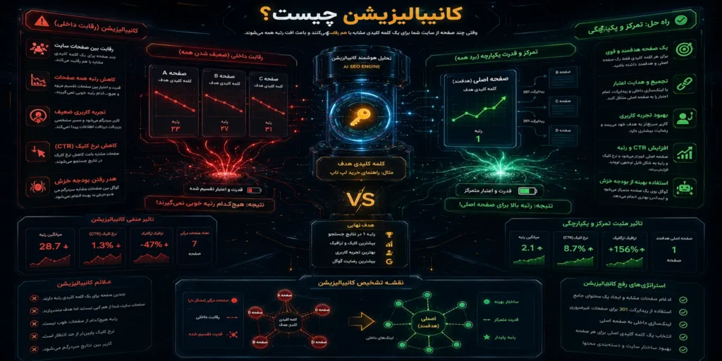 همنوعخواری کلمات کلیدی (Keyword Cannibalization) چیست؟