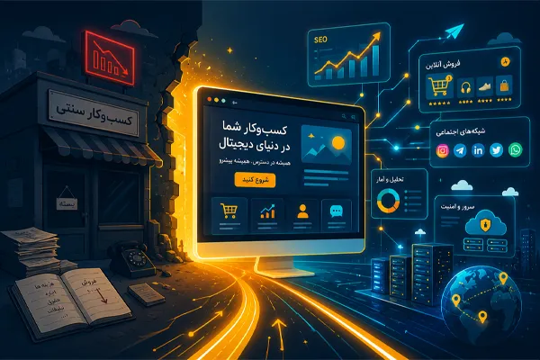 طراحی سایت چیست و چرا هر کسبوکاری به وبسایت نیاز دارد؟