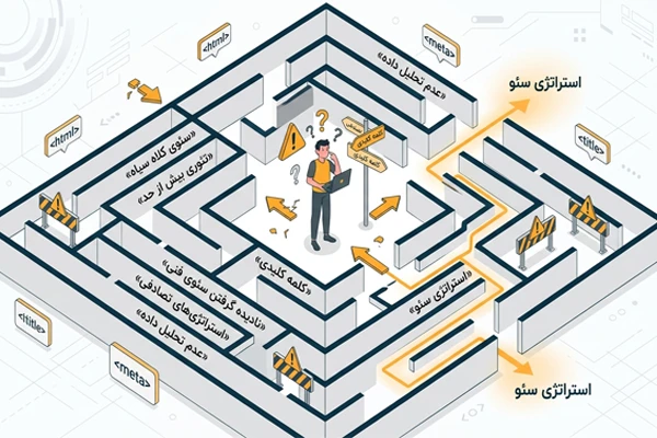 چه اشتباهاتی روند یادگیری سئو را کند میکنند؟