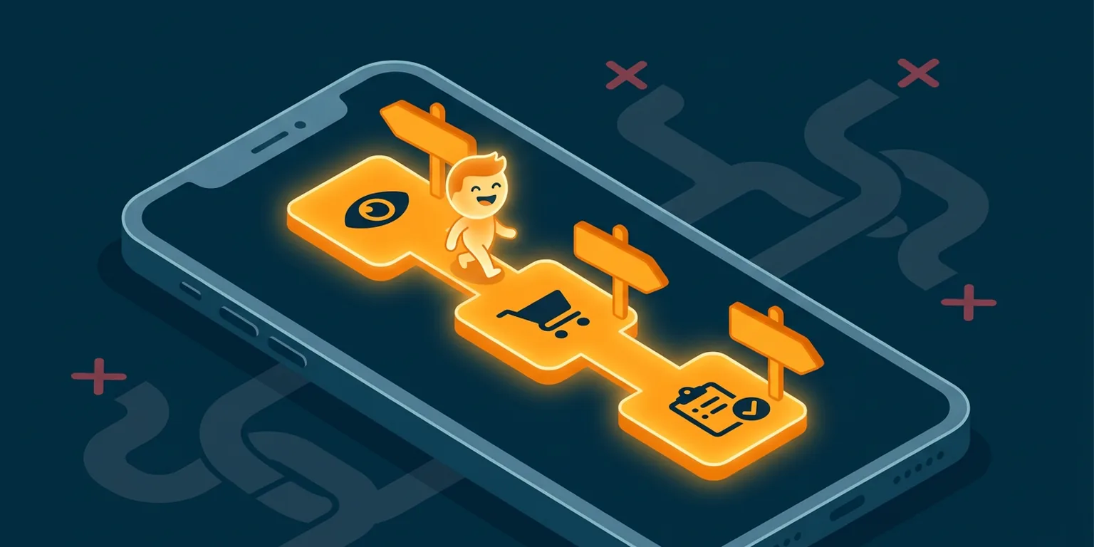 طراحی UI/UX با مسیر کاربری شفاف