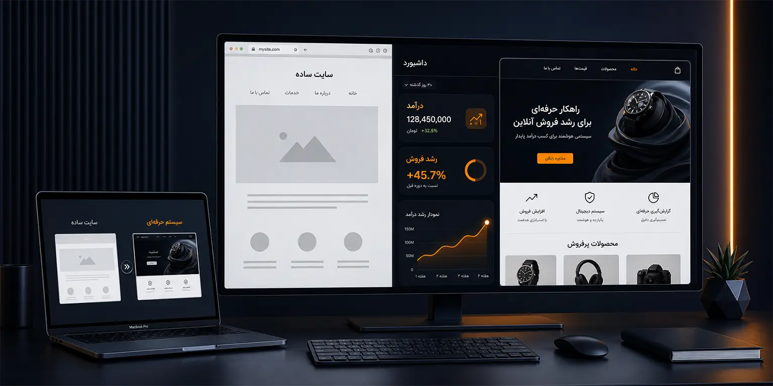 درآمد از طراحی سایت